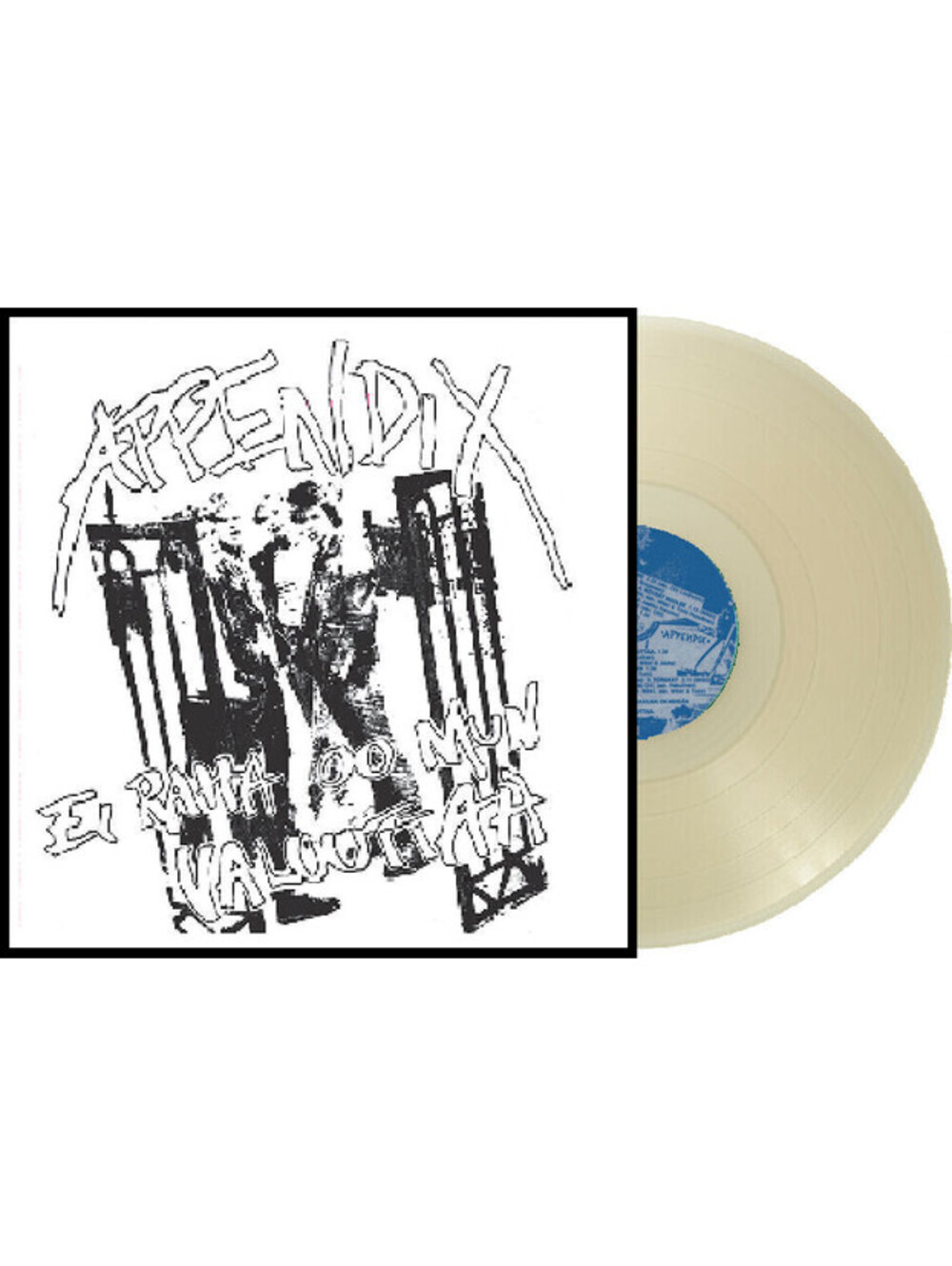 Appendix - Ei Raha Oo Mun Valuuttaa LP Clear Vinyl Record, punk rock records